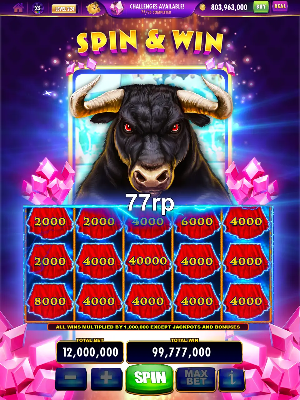 77rp Masuk